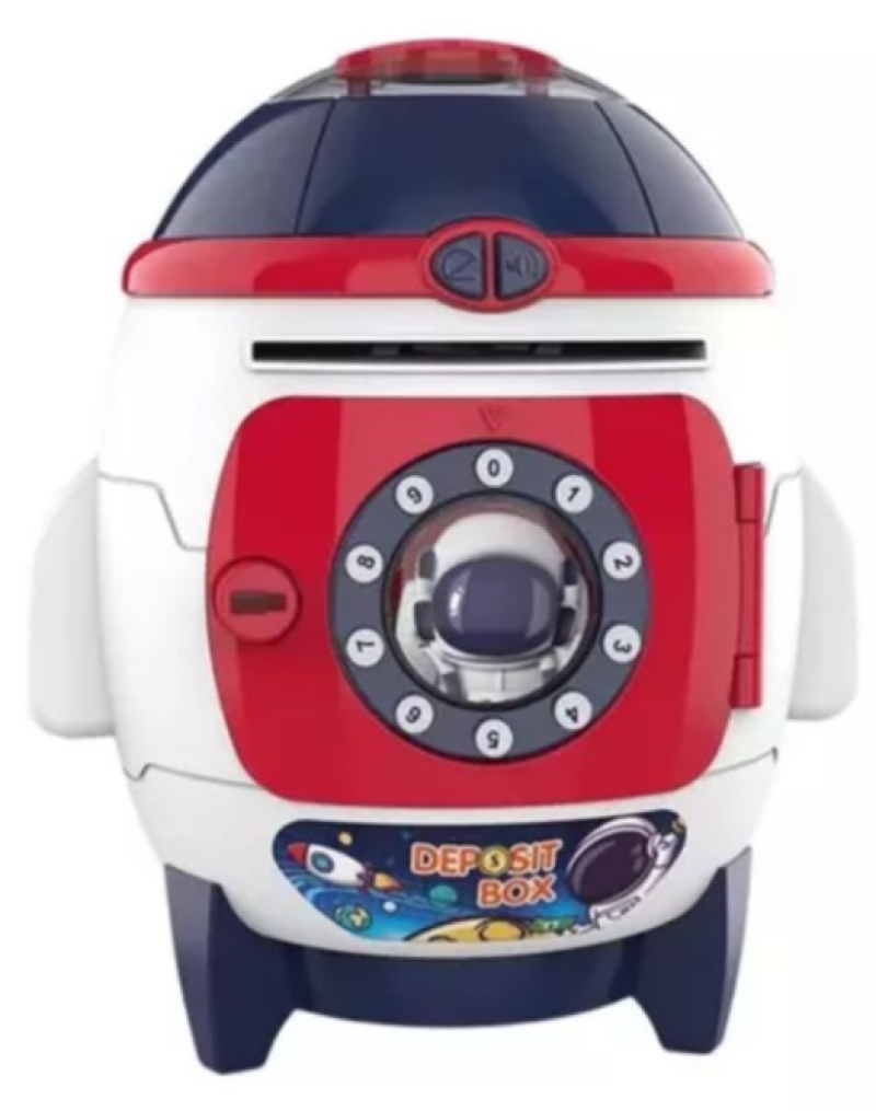 Comprar Alcancia Digital De Cohete en Electroshopy